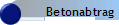 Betonabtrag